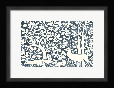 Framed Forest Life IV Print