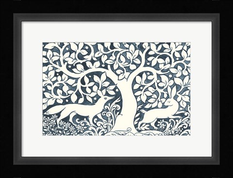 Framed Forest Life III Print