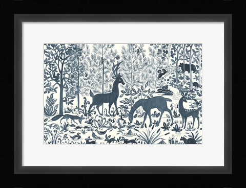 Framed Forest Life I Print