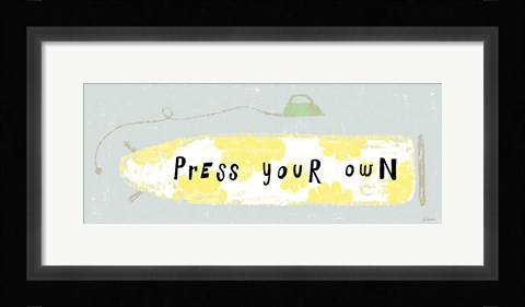 Framed Laundry Rules II Print