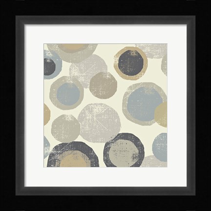 Framed Circles Archroma Print