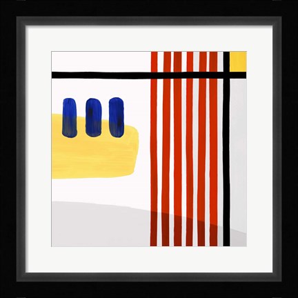 Framed Lines II Print