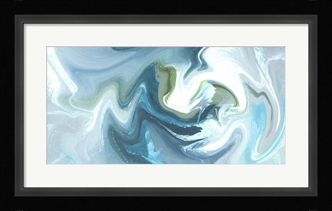 Framed Blue Lake Print