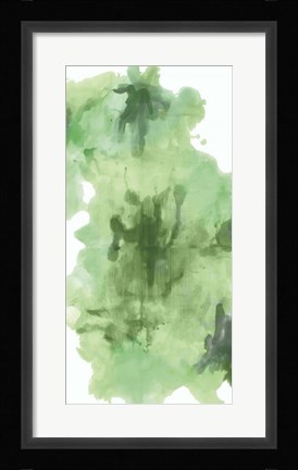 Framed Neon Spill I Print