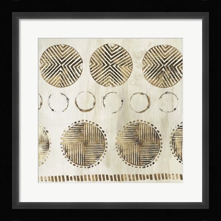 Framed African Pattern Print