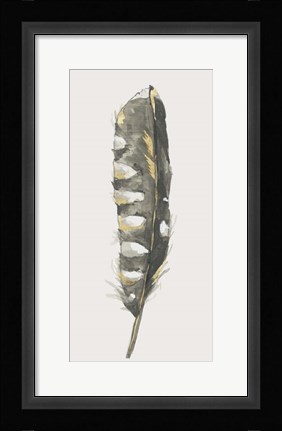 Framed Secret Gold III Print