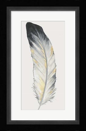 Framed Secret Gold IV Print