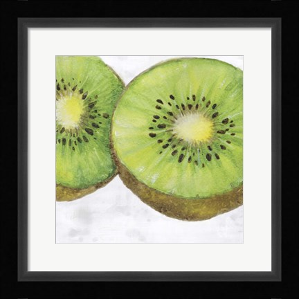 Framed Fruit I Print