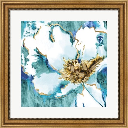 Framed Flower Burst Print