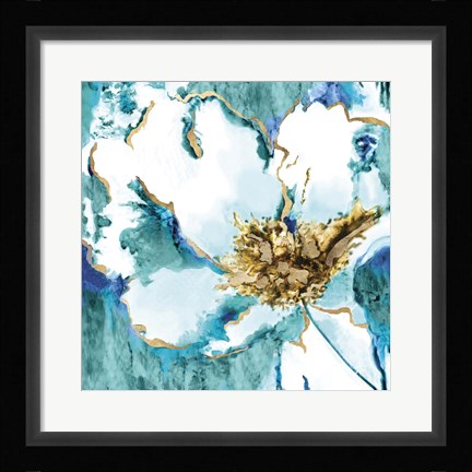 Framed Flower Burst Print