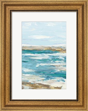 Framed Sea Side II Print