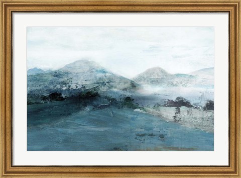 Framed Blue Hill Print