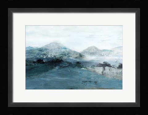 Framed Blue Hill Print