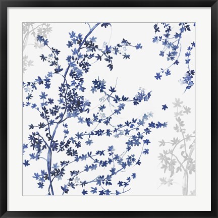 Framed Blue Ivy Print