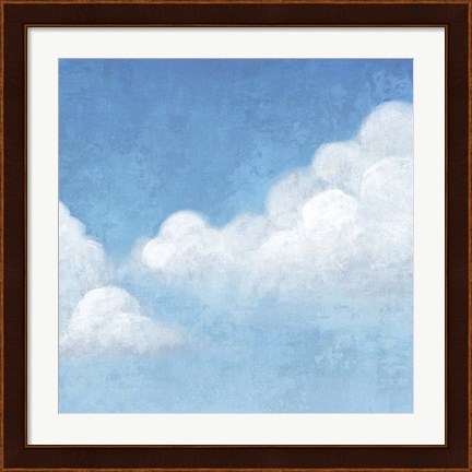 Framed Cloudy II Print