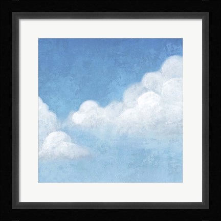 Framed Cloudy II Print