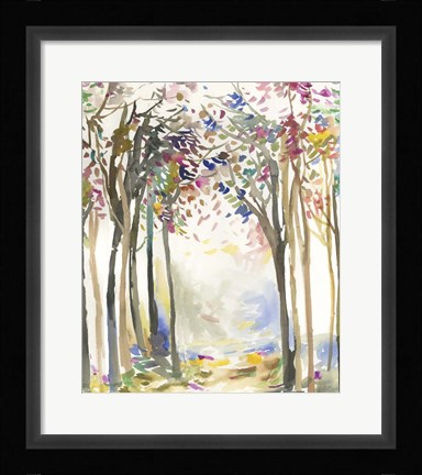 Framed Sunny Path I Print