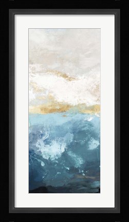Framed Water Gold II Print