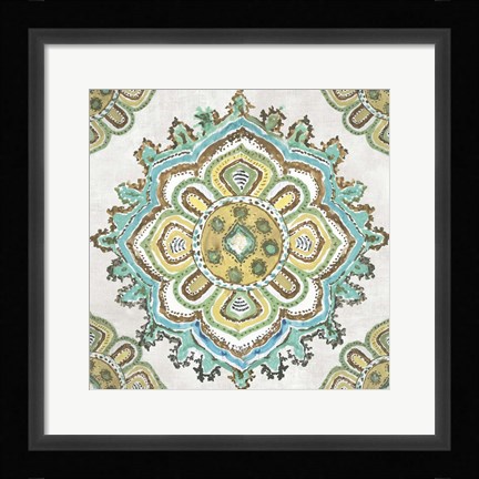 Framed Medalion Inka Print