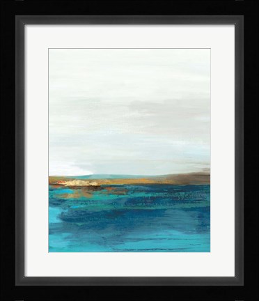 Framed Pastoral Landscape II Print