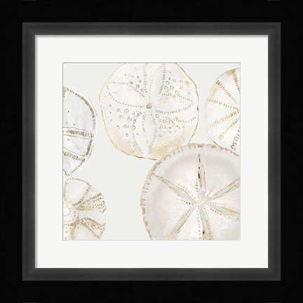 Framed Sea Patterns I Print