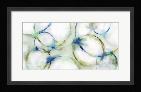 Framed Rings I Print