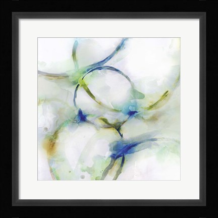 Framed Rings II Print