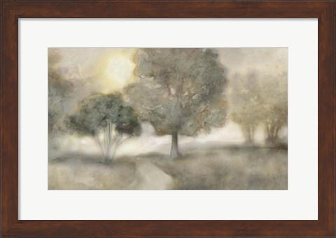 Framed Over the Trees Print