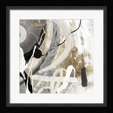Framed Tangled III Print