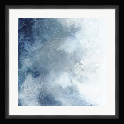 Framed Watercolor Stain II Print