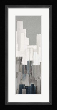 Framed Ripped City II Print