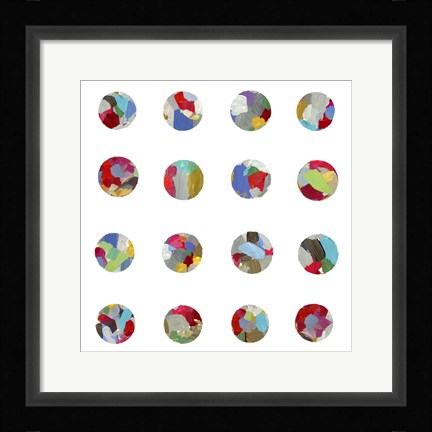 Framed Playful Paint Print