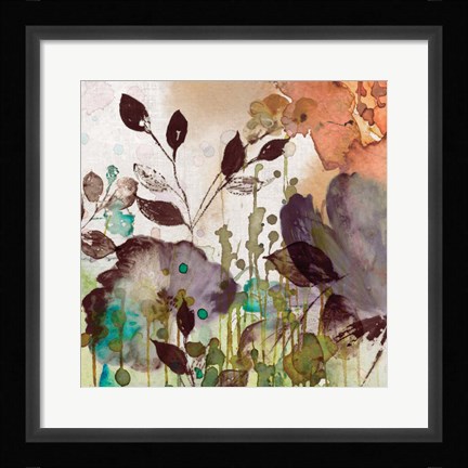 Framed Autumn Song I Print