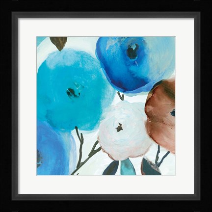 Framed Morning Pearls I Print