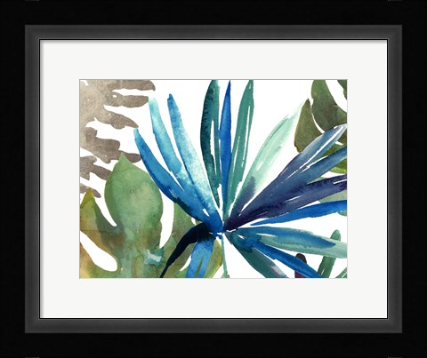 Framed Tropic Sway I Print