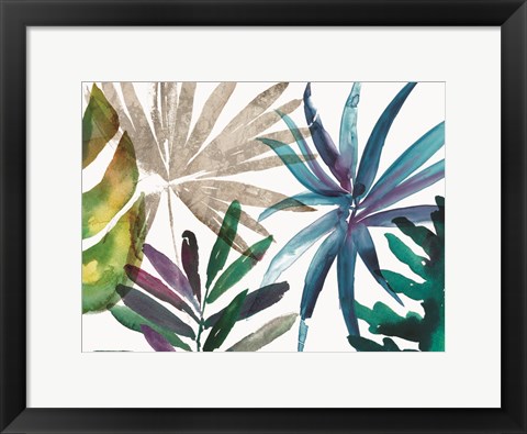 Framed Tropic Sway II Print