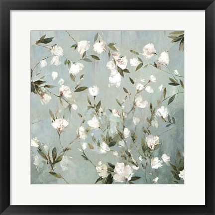 Framed Magnolias I Print