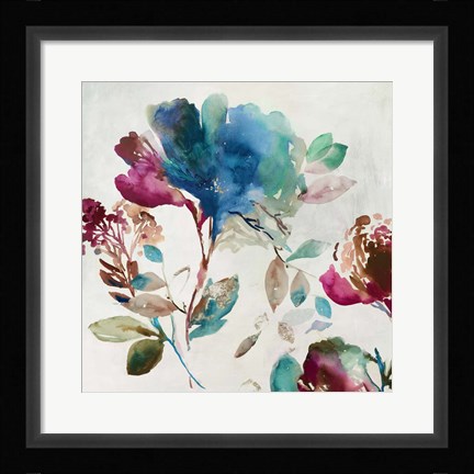 Framed Blossoming I Print