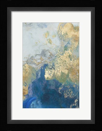 Framed Ocean Splash II Print