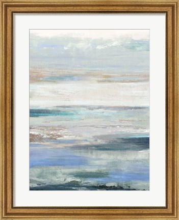 Framed Waves Absstract Print