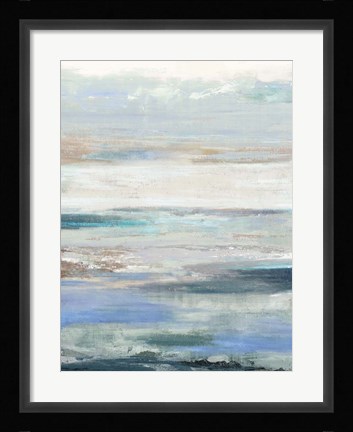Framed Waves Absstract Print
