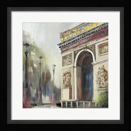 Framed Arc De Triumph Print