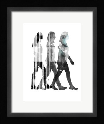 Framed Half a World I Print