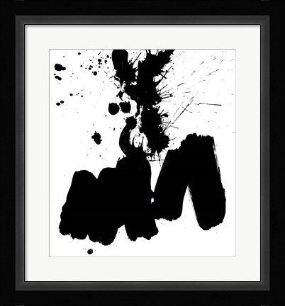 Framed Ink Blot II Print