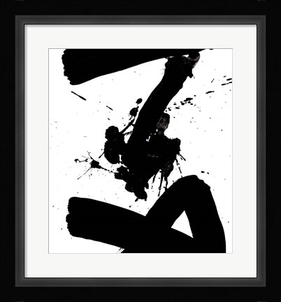 Framed Ink Blot IV Print