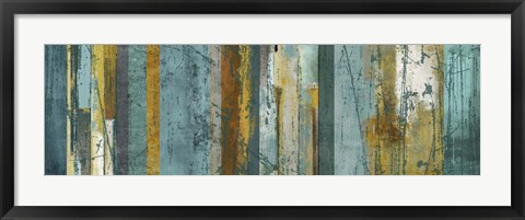 Framed Paneled Landscapes II Print