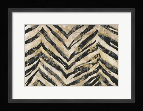 Framed New Zebra II Print