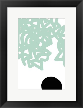 Framed Gesture II Print