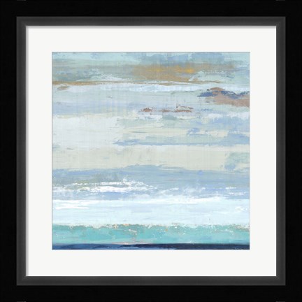 Framed Sea Shore I Print