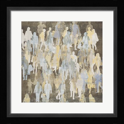 Framed Silhouettes I Print